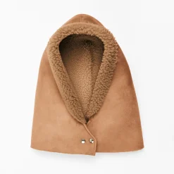 Tomfoolery Sheepskin Camel Hood Outlet