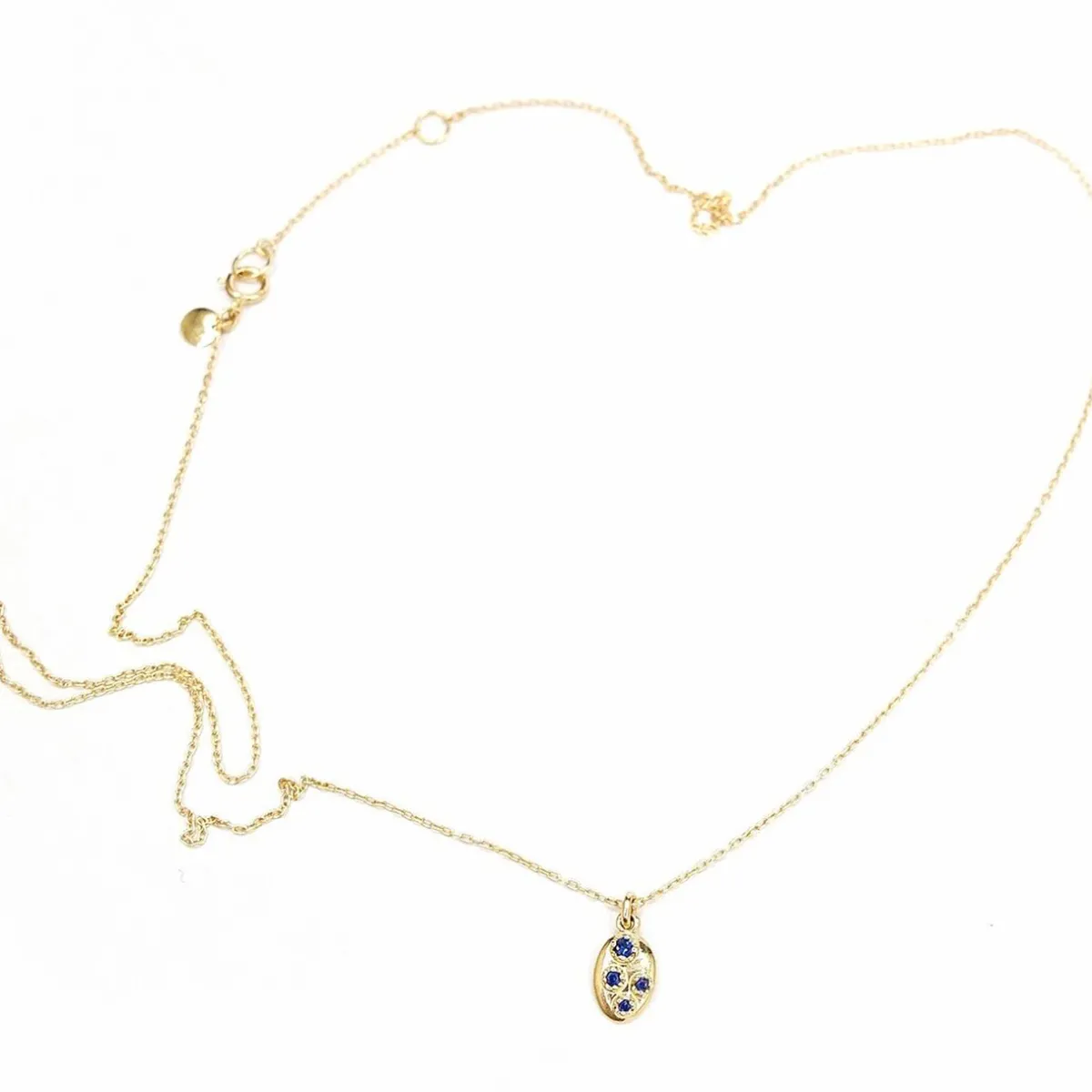 Tomfoolery Shield Necklace with White Diamonds Discount