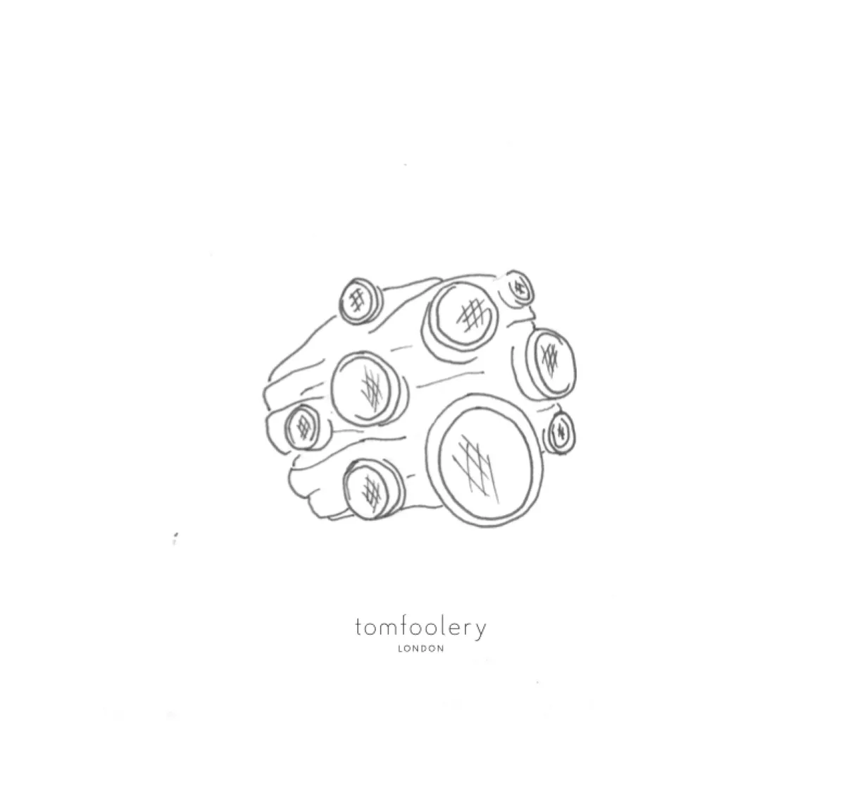Tomfoolery Shimara Carlow Art Ring New