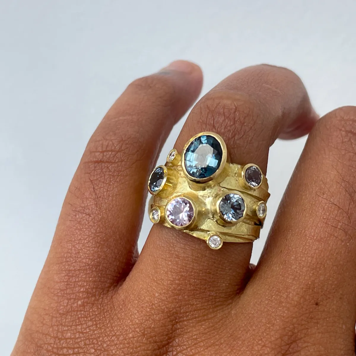 Tomfoolery Shimara Carlow Art Ring New