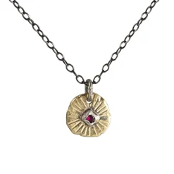 Tomfoolery Shine Bright Don’t Burn Ruby Necklace Best