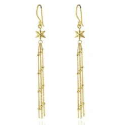 Tomfoolery Shooting Star Drop Earrings Fashion