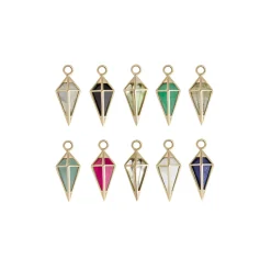Tomfoolery Short Point Pendulum Gemstone Charm Best