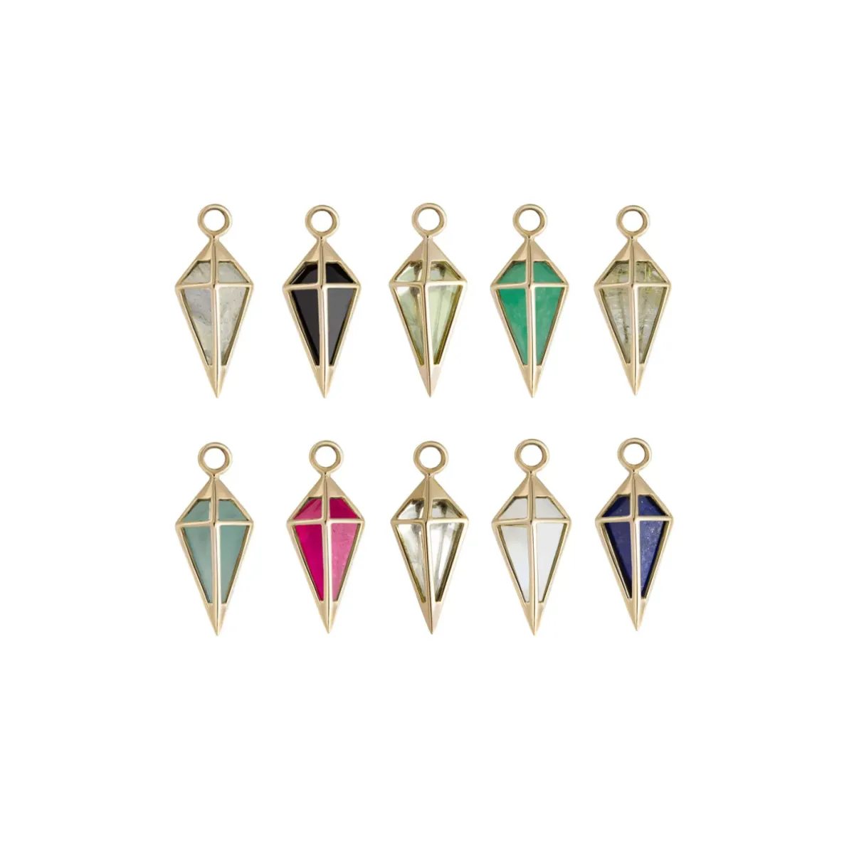 Tomfoolery Short Point Pendulum Gemstone Charm Best