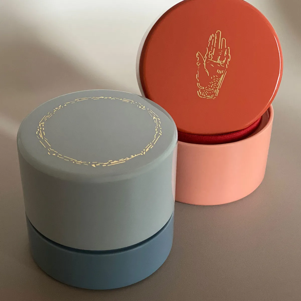 Tomfoolery Sidekick Jewellery Box in Blush New