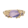 Tomfoolery Silky Sunset & Barnacle Art Ring New