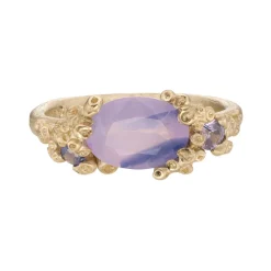 Tomfoolery Silky Sunset & Barnacle Art Ring New