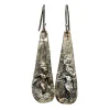 Tomfoolery Silver & Bronze ‘Muses’ Diamond Drop Earrings Fashion