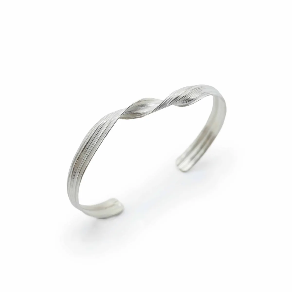 Tomfoolery Silver Absolu ‘Double Twist’ Cuff Discount