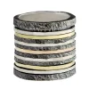 Tomfoolery SIlver and Gold Tall Spinning Ring Hot
