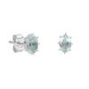 Tomfoolery Silver Aquamarine Studs Online