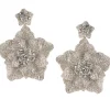 Tomfoolery Silver Beaded Primrose Earrings Discount
