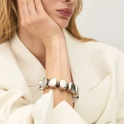 Tomfoolery Silver Big Organic Bracelet Clearance