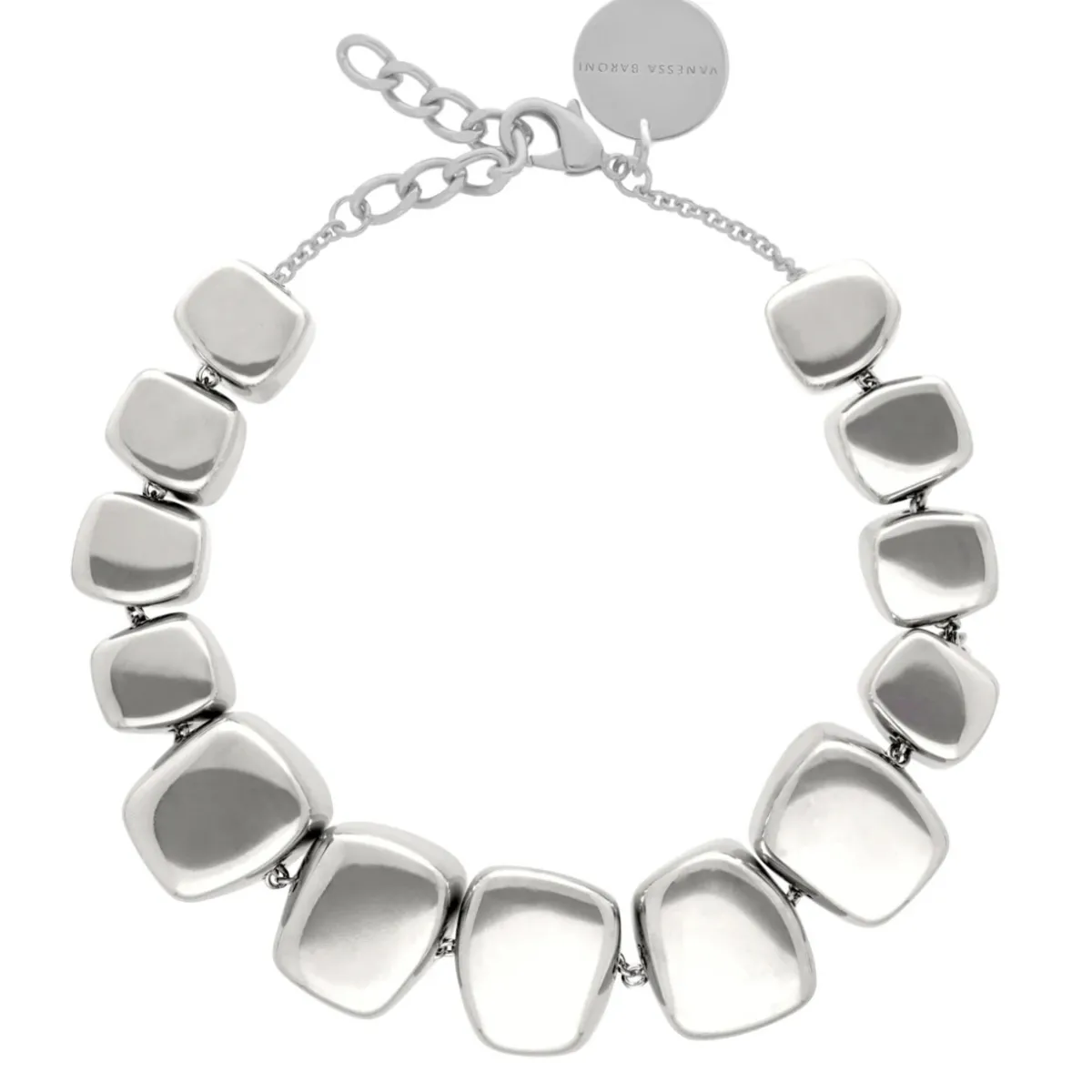 Tomfoolery Silver Big Organic Necklace Best