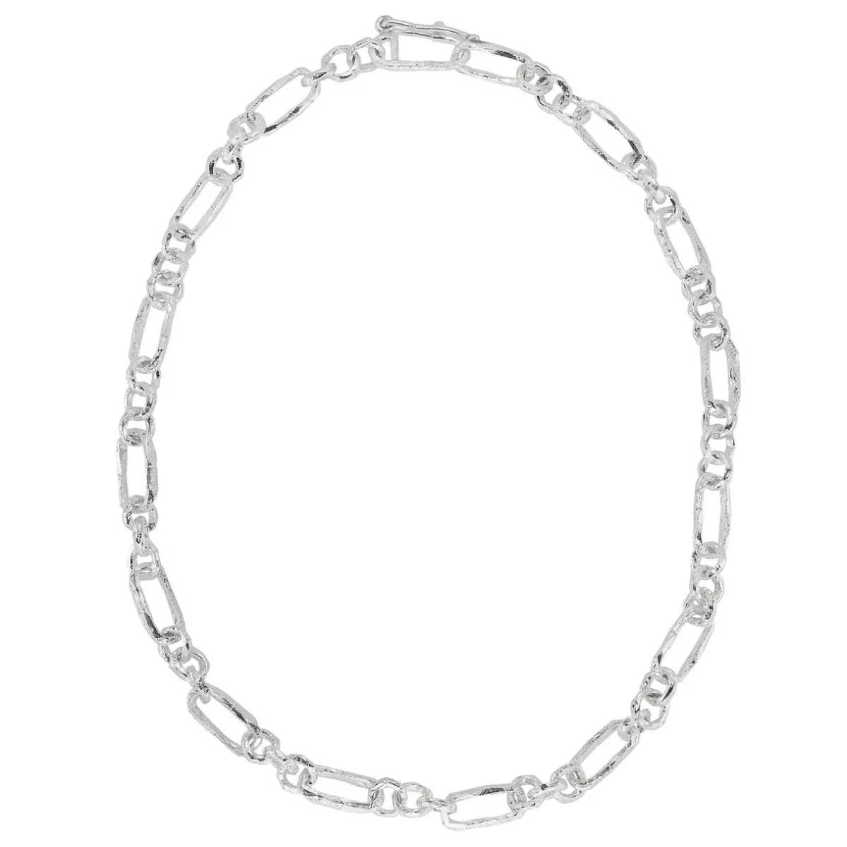 Tomfoolery Silver Chunky Tiranary Necklace Online