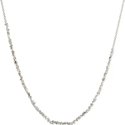 Tomfoolery Silver Cluster Everyday Necklace New