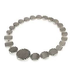 Tomfoolery Silver Escalator Necklace Outlet