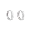 Tomfoolery Silver Fold Hoop 13mm Sale