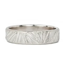 Tomfoolery Silver Hand Stitched Ring Best