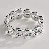 Tomfoolery Silver Heart Link Bracelet Hot