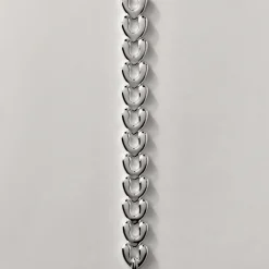 Tomfoolery Silver Heart Link Bracelet Hot