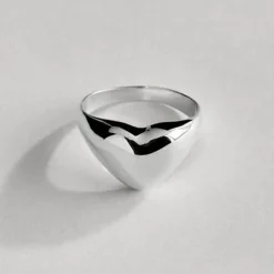 Tomfoolery Silver Heart Ring Best