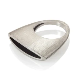 Tomfoolery Silver Herring Ring Discount