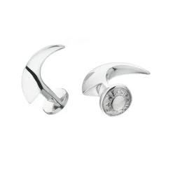 Tomfoolery Silver Hook Cufflinks Clearance