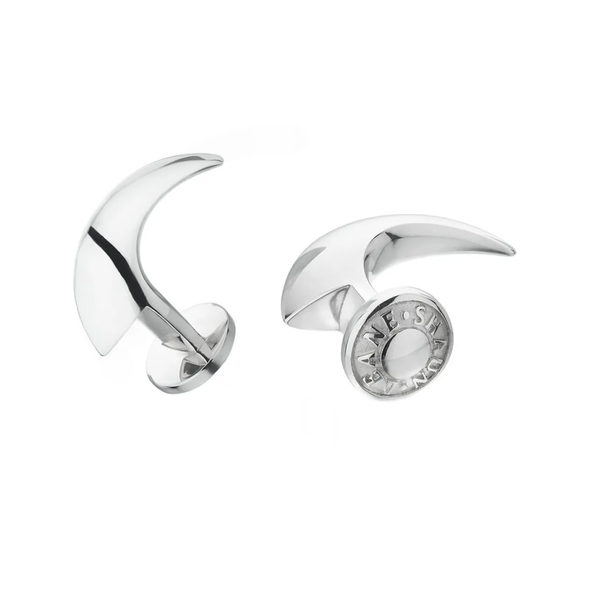 Tomfoolery Silver Hook Cufflinks Clearance