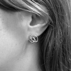 Tomfoolery Silver Josephine Earrings Sale