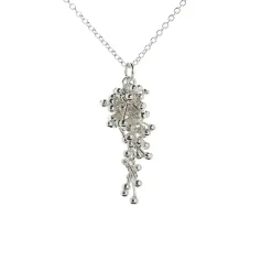 Tomfoolery Silver Joy Drop Necklace Fashion