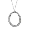 Tomfoolery Silver London Plane Hoop Necklace Online