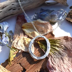 Tomfoolery Silver London Plane Hoop Necklace Online