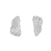Tomfoolery Silver London Plane Wisp Studs Discount