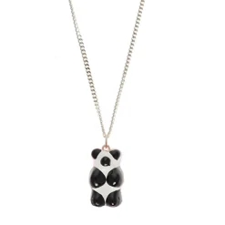 Tomfoolery Silver Mini Panda Gummy Bear Pendant Online