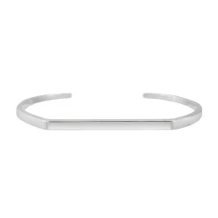 Tomfoolery Silver Narrow Flat Top Cuff Sale