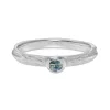 Tomfoolery Silver Oak Sapphire Ring New