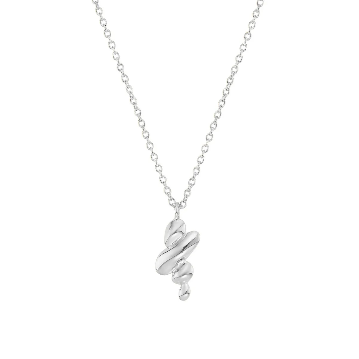 Tomfoolery Silver Pebble Balance Pendant Discount