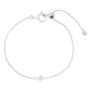 Tomfoolery Silver Petite Square Gem Bracelet Discount