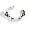 Tomfoolery Silver Sculptural Brancusi Cuff Sale