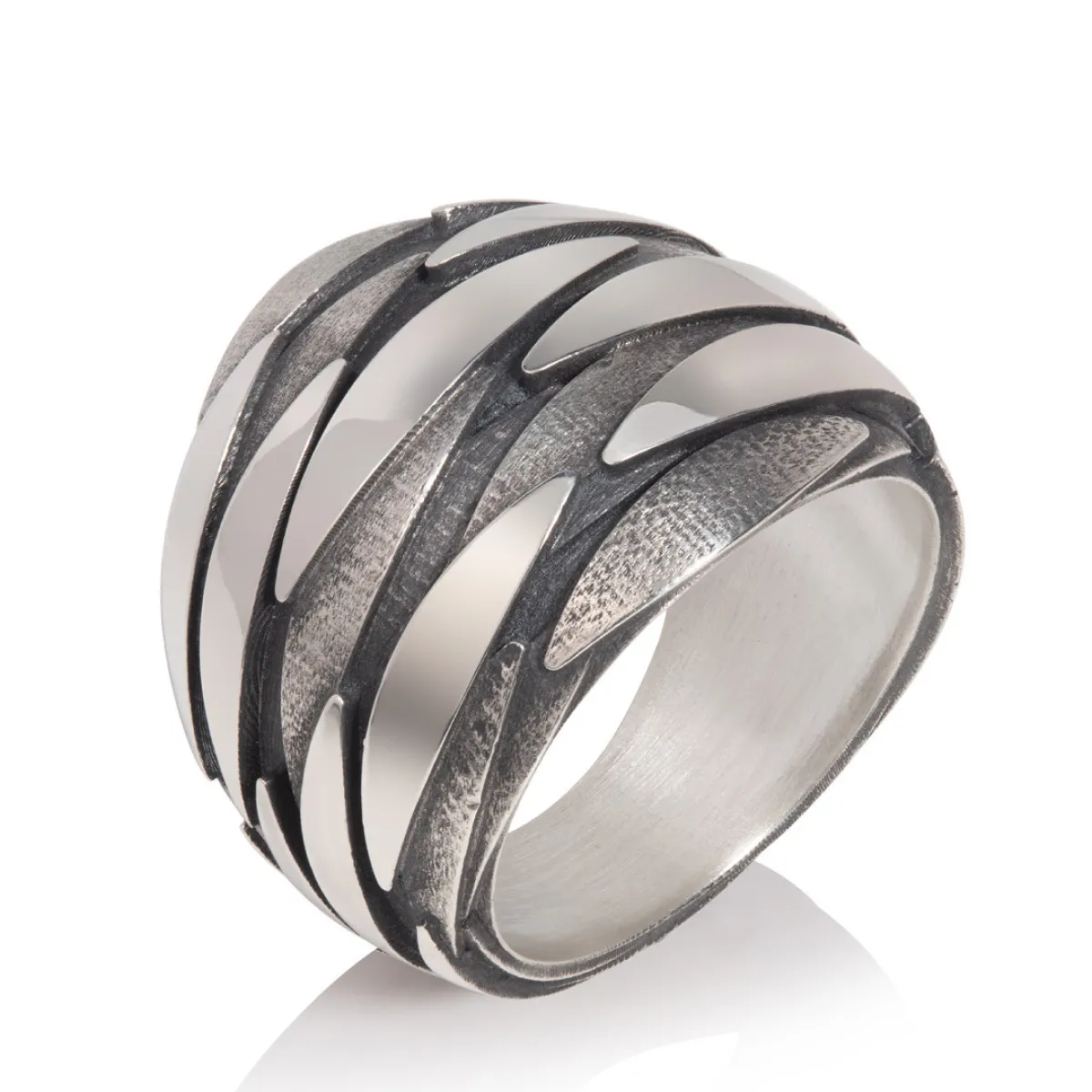 Tomfoolery Silver Shoal Ring Outlet