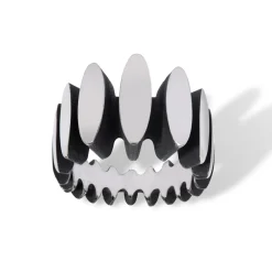 Tomfoolery Silver Stepping Stone Ring Sale