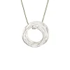 Tomfoolery Silver Wrap Pendant Hot