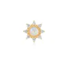 Tomfoolery Single Opal & Diamond Labret Stud Fashion