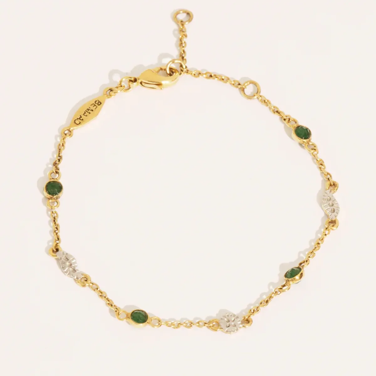 Tomfoolery Sitara Aventurine Chain Bracelet Clearance