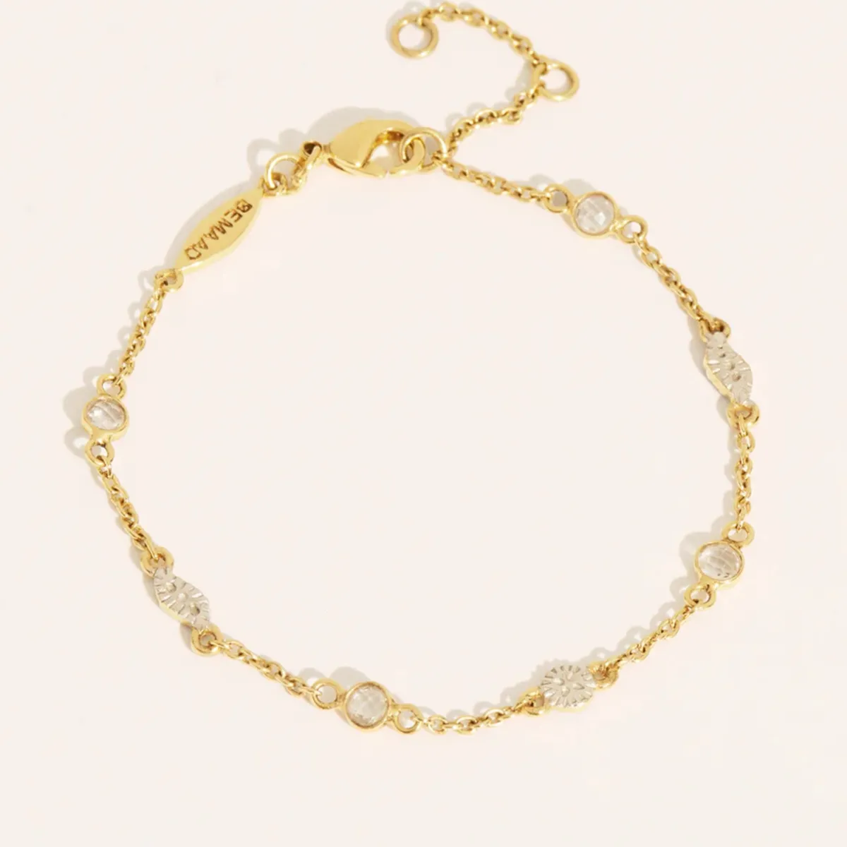 Tomfoolery Sitara White Zircon Chain Bracelet Sale