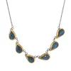 Tomfoolery Six Stone Labradorite Necklace Outlet