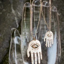 Tomfoolery Small Dharma’s Hand Necklace Discount