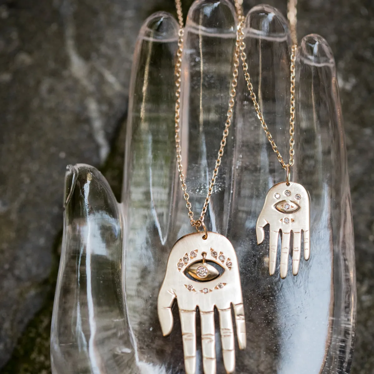 Tomfoolery Small Dharma’s Hand Necklace Discount