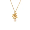 Tomfoolery Small Droplet Pearl Necklace Clearance